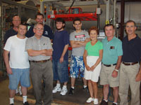 Luciano, Art, Alain, Adam, Cory, Diego, Mrs.. Colletti-Crow, Jodey Crow, Robert Colletti